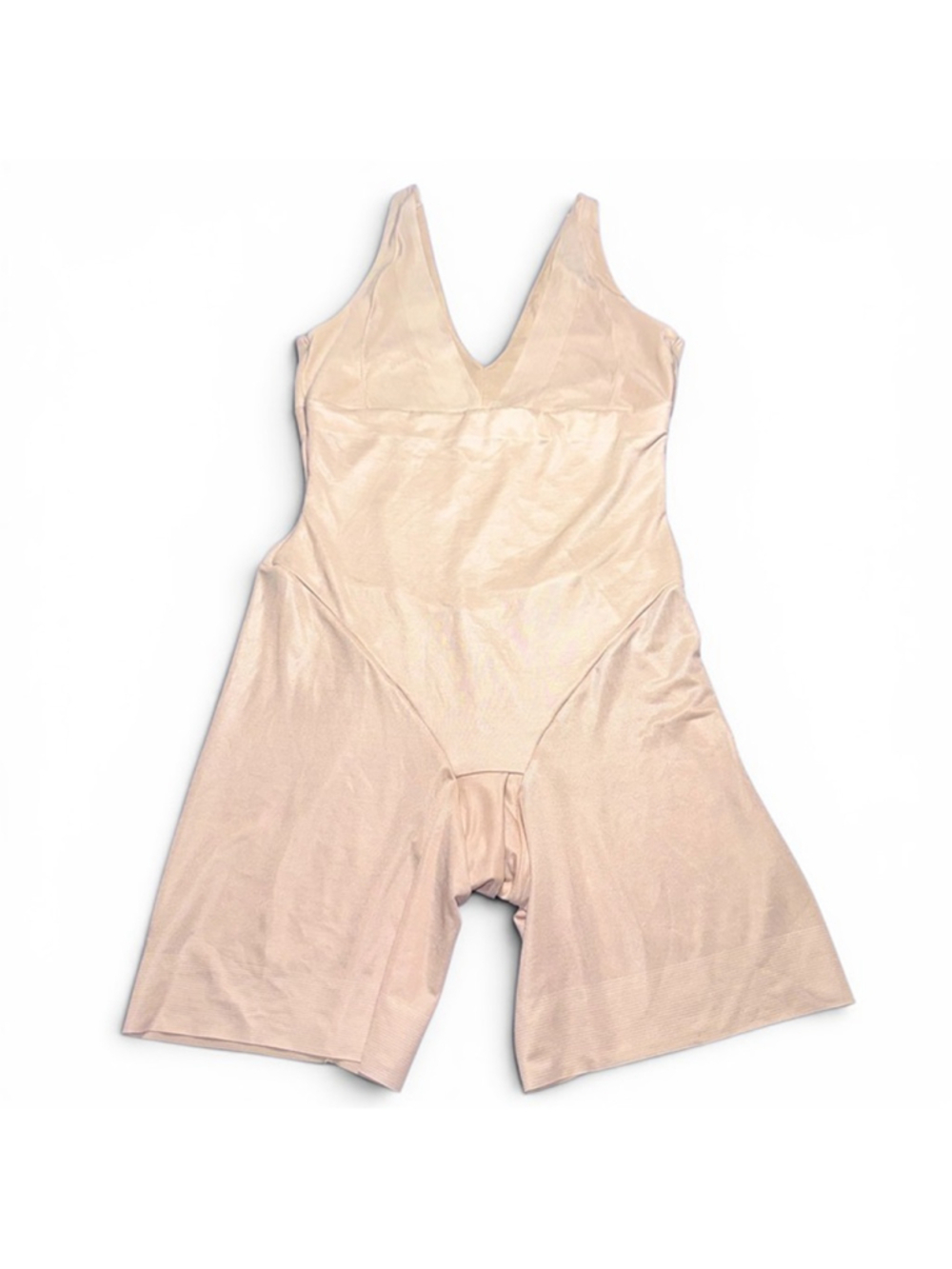 Flexees by Maidenform Beige Body Shaper, Size L